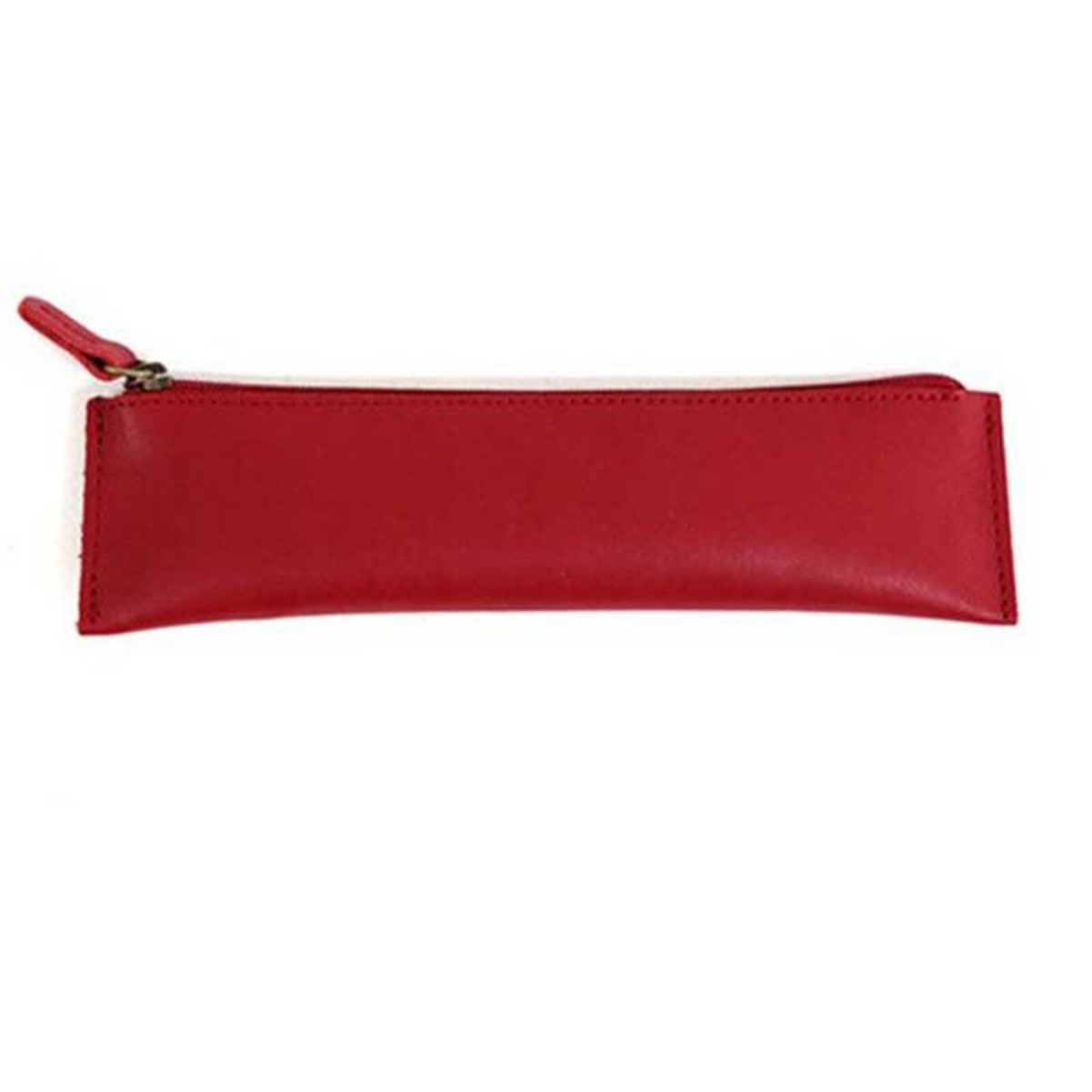 Premium Leather Pencil Case with Zip