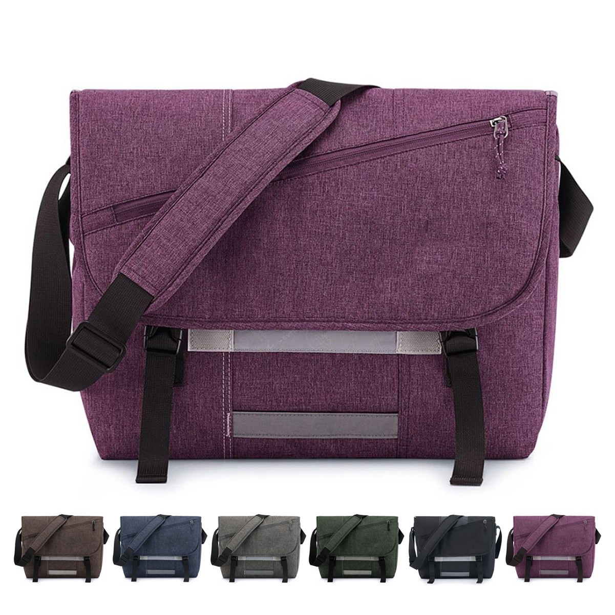 Vintage Canvas Messenger Bag