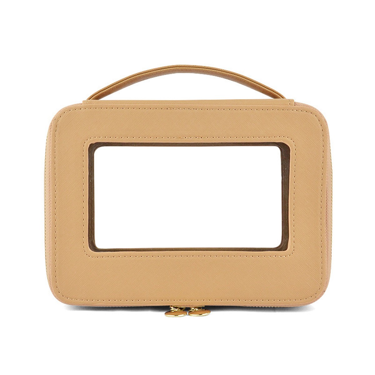 Portable PVC Window Cosmetic Bag