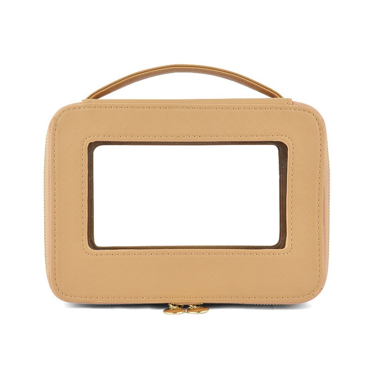 Portable PVC Window Cosmetic Bag