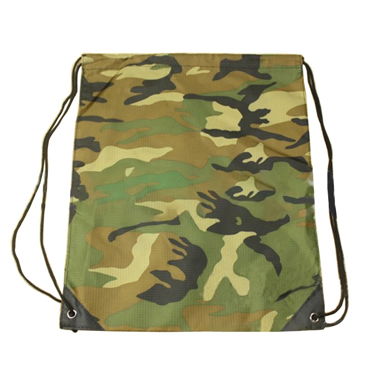 Camo Drawstring Backpack