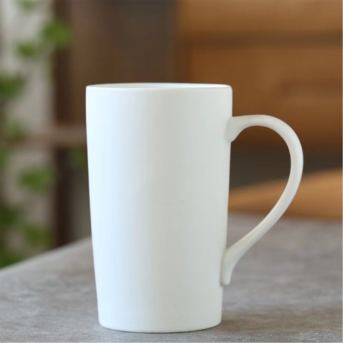 13.5oz Glazed Ceramic Mug Set with Lid and Spoon