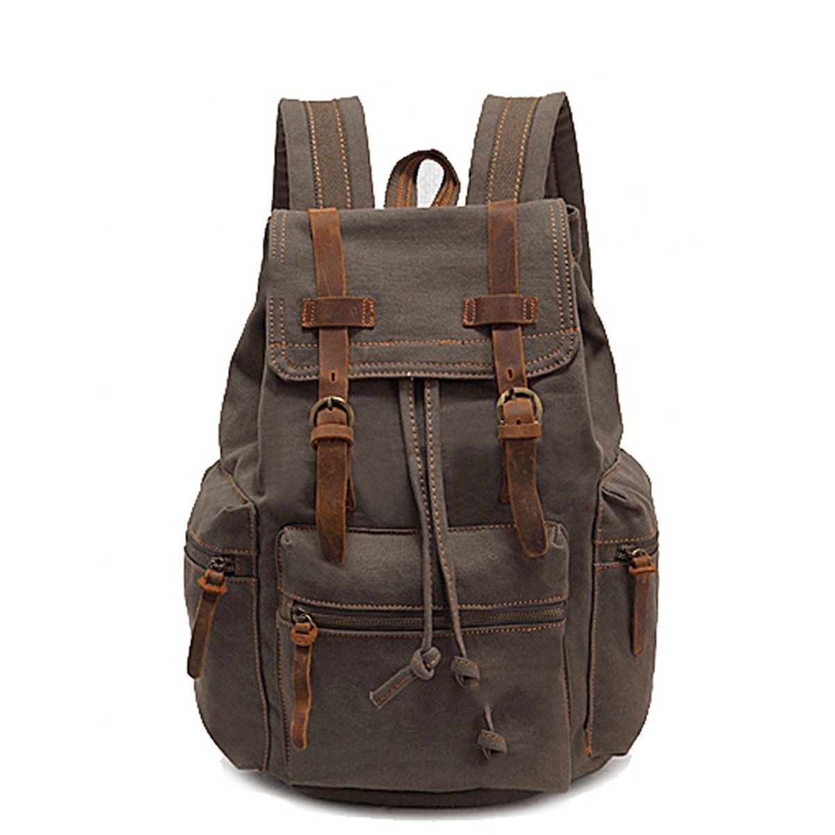High Capacity Canvas Vintage Backpack