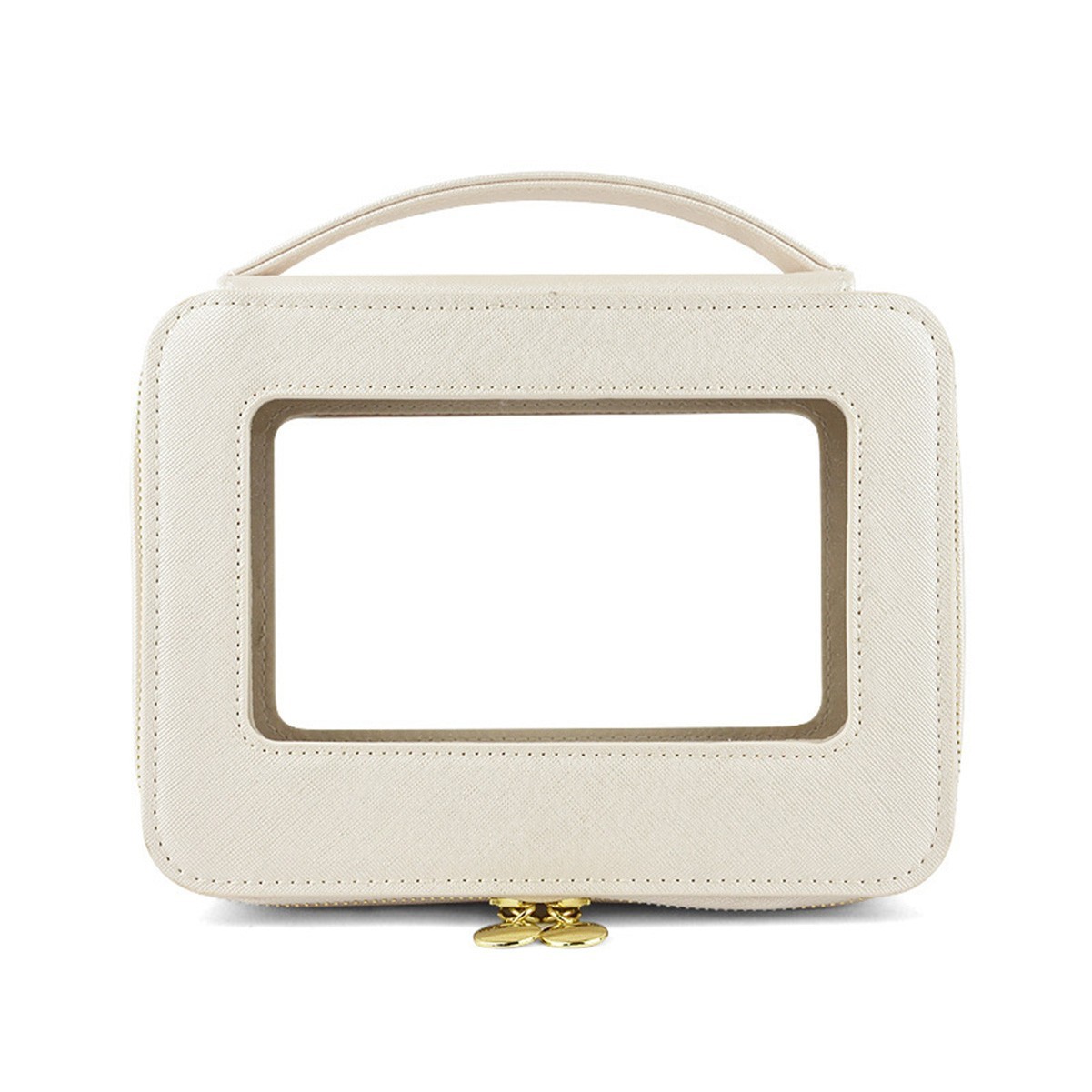 Portable PVC Window Cosmetic Bag