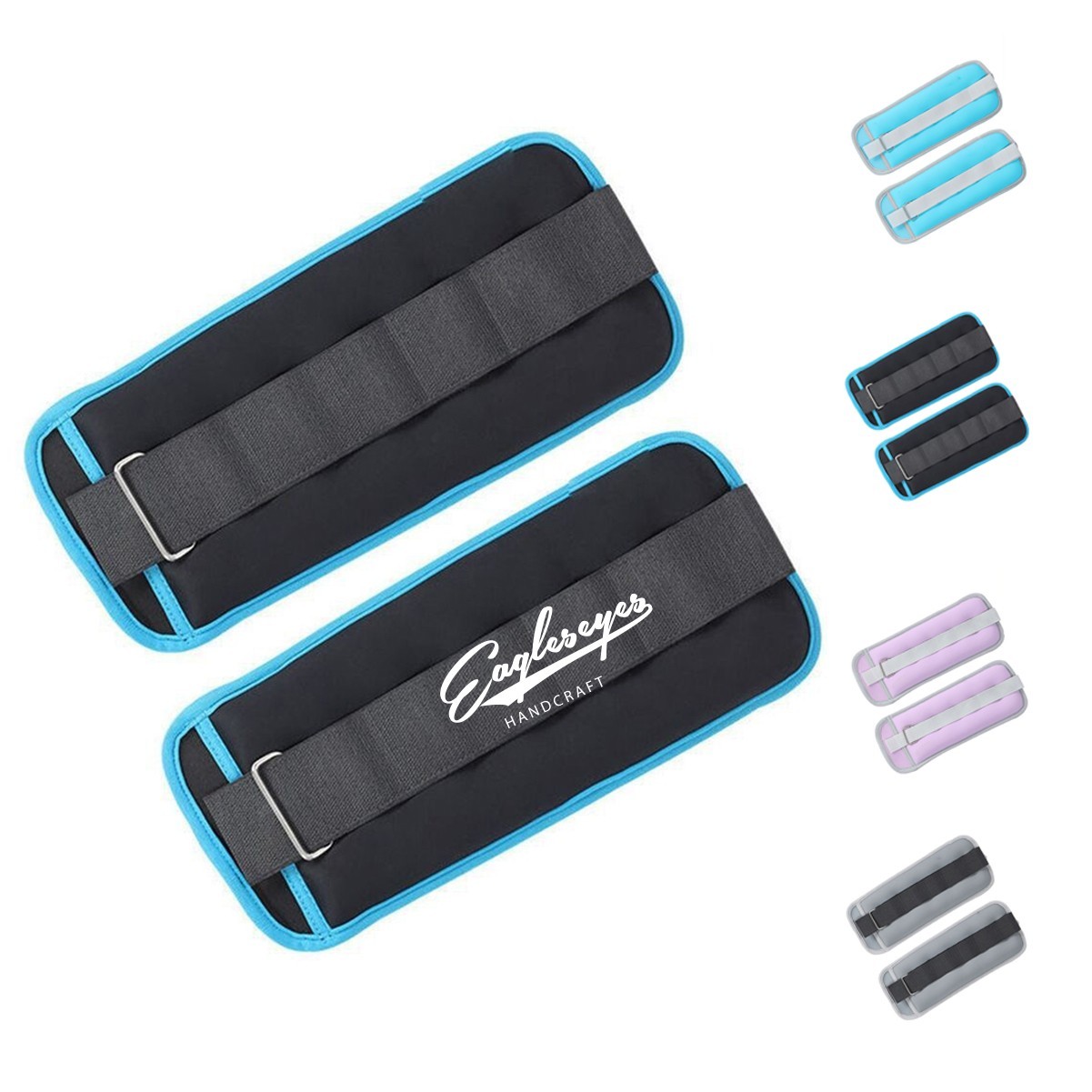 Premium Neoprene Wrist and Ankle Weight with Iron Bead and Adjustable Band