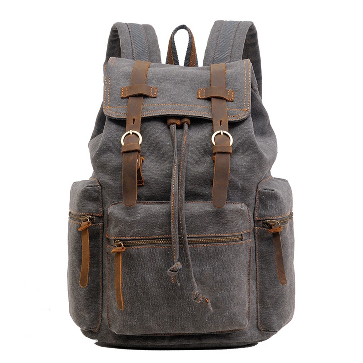 High Capacity Canvas Vintage Backpack