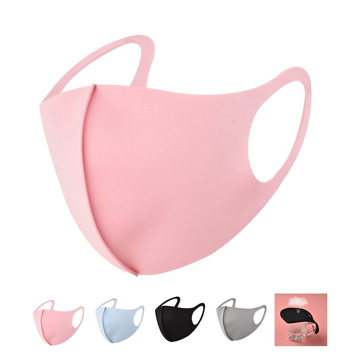 Stretchable Ultraviolet-proof Polyester Face Mask