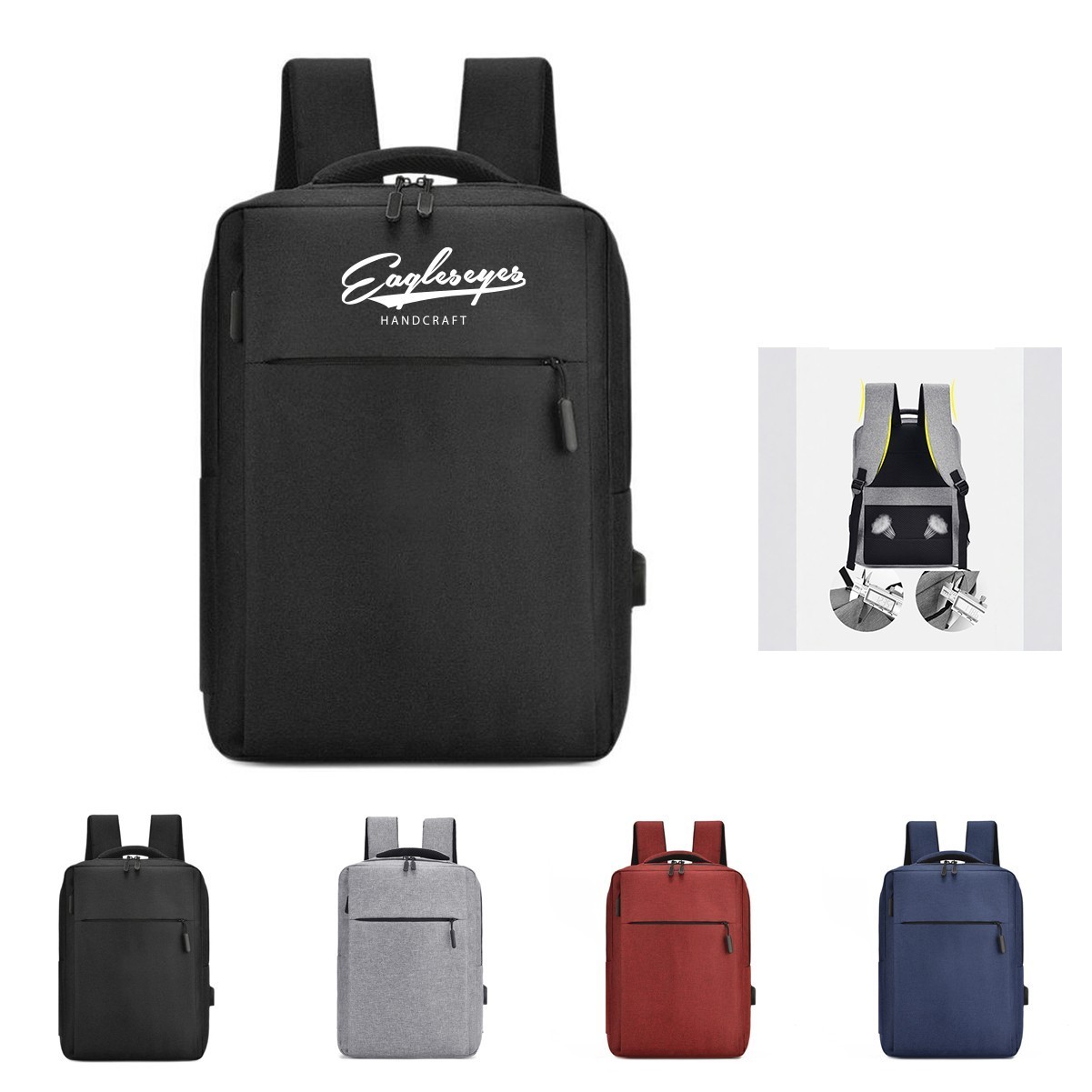 Laptop Backpack with Usb Charging Port