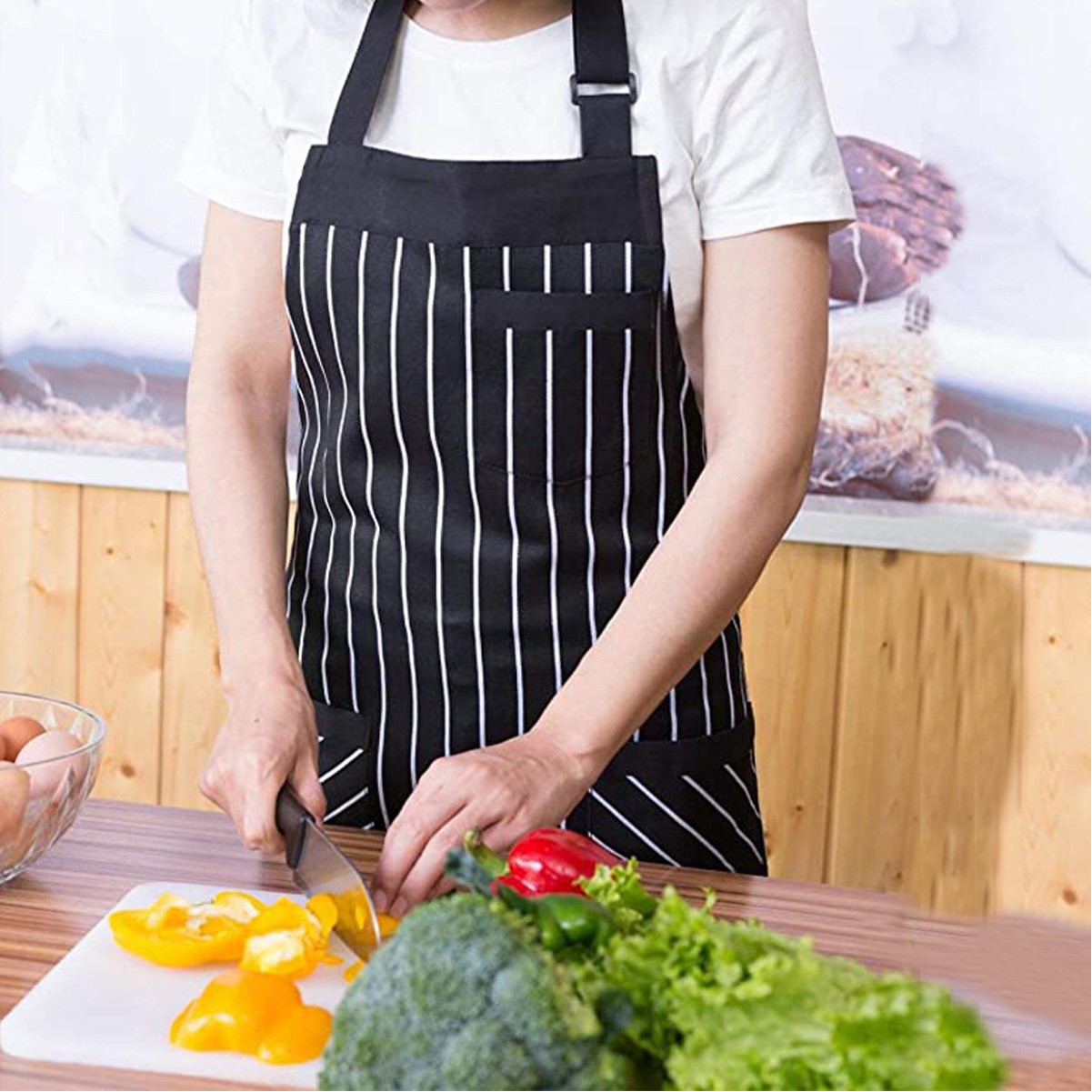 Cotton-Polyester Multipocket Apron