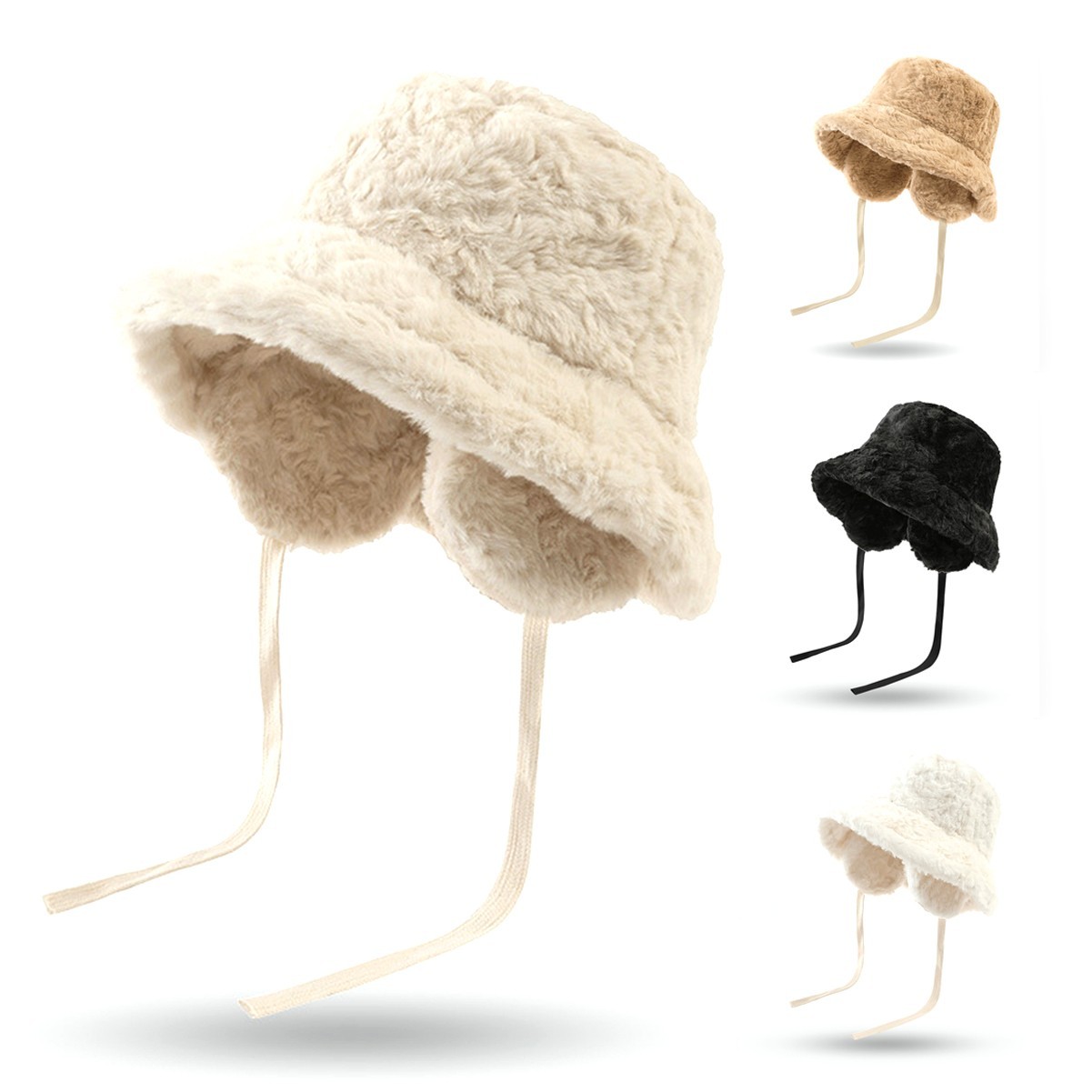 Faux Fur Bucket Hat