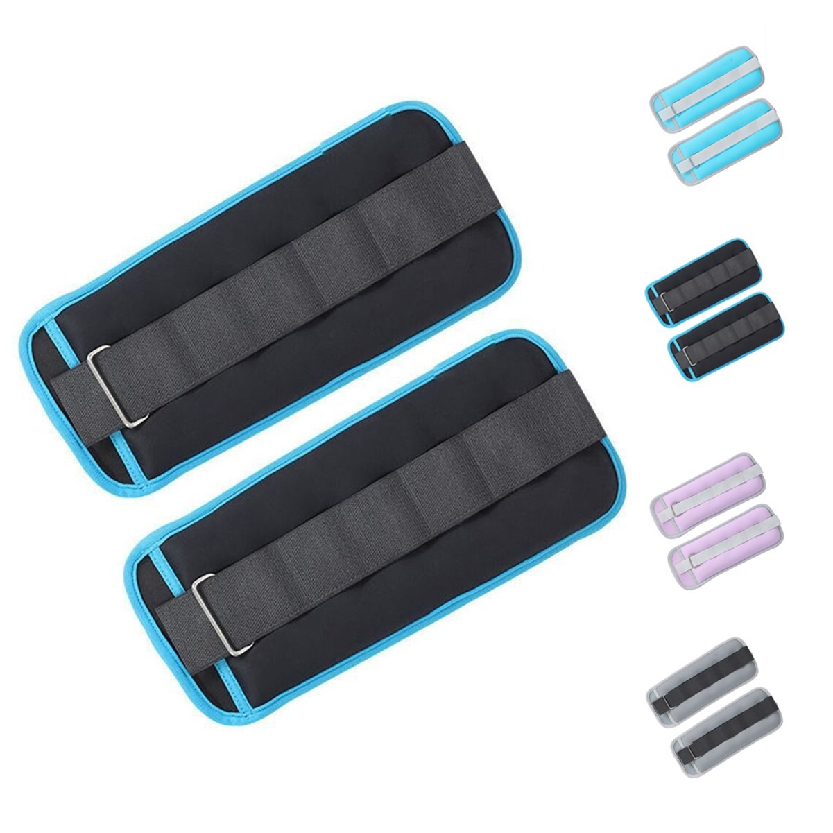 Premium Neoprene Wrist and Ankle Weight with Iron Bead and Adjustable Band