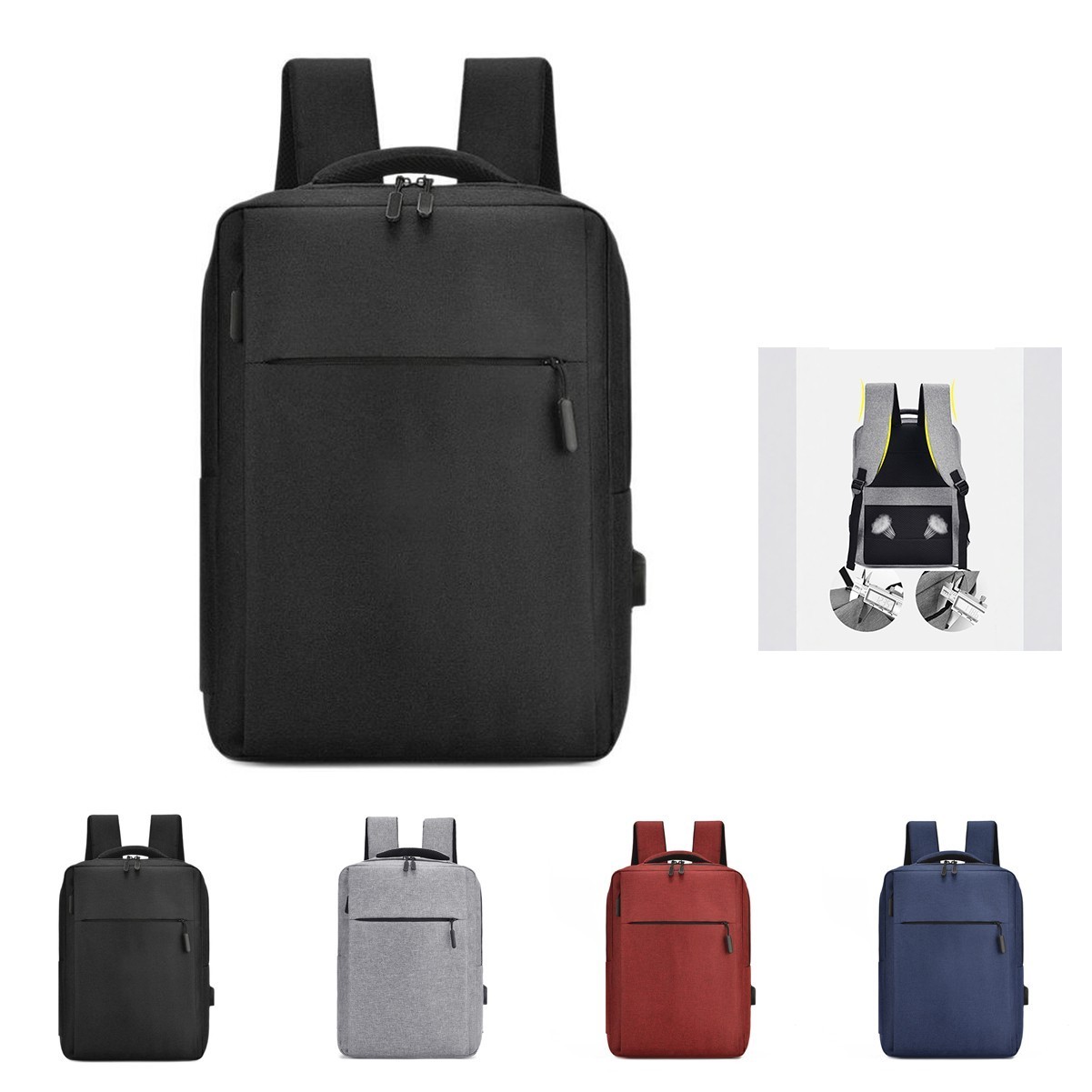 Laptop Backpack with Usb Charging Port
