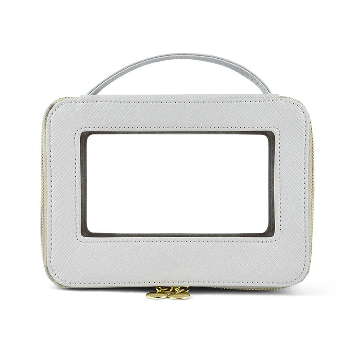 Portable PVC Window Cosmetic Bag