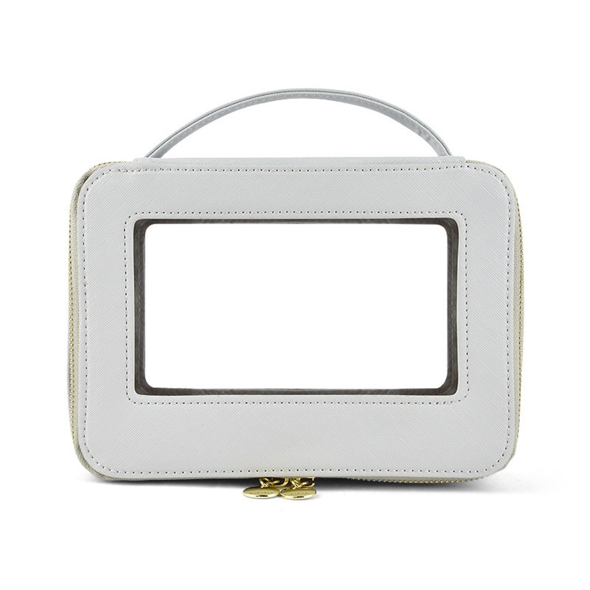 Portable PVC Window Cosmetic Bag