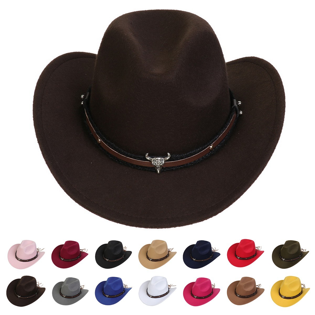 Classic Western Cowboy Hat