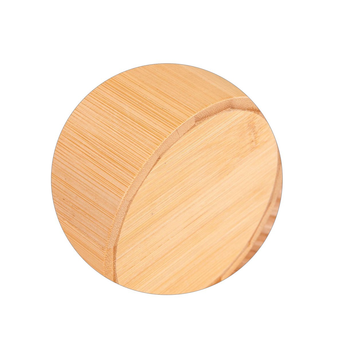 Bamboo Box with Built-in Spoon