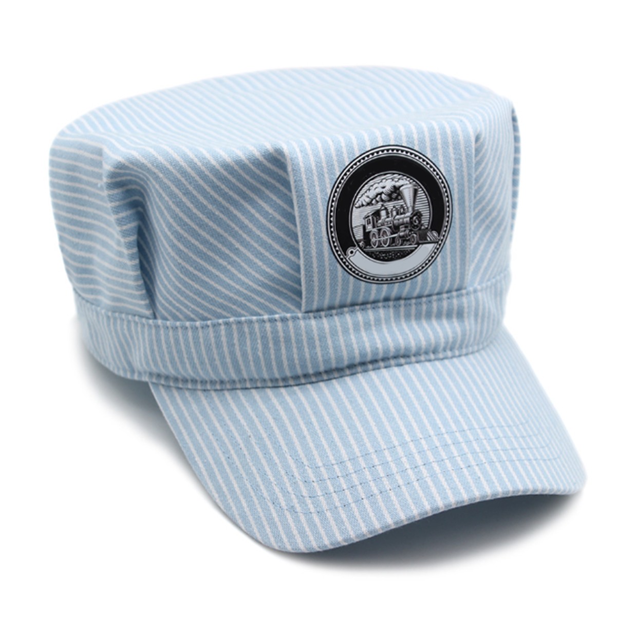 Train Engineer's Flat Top Hat