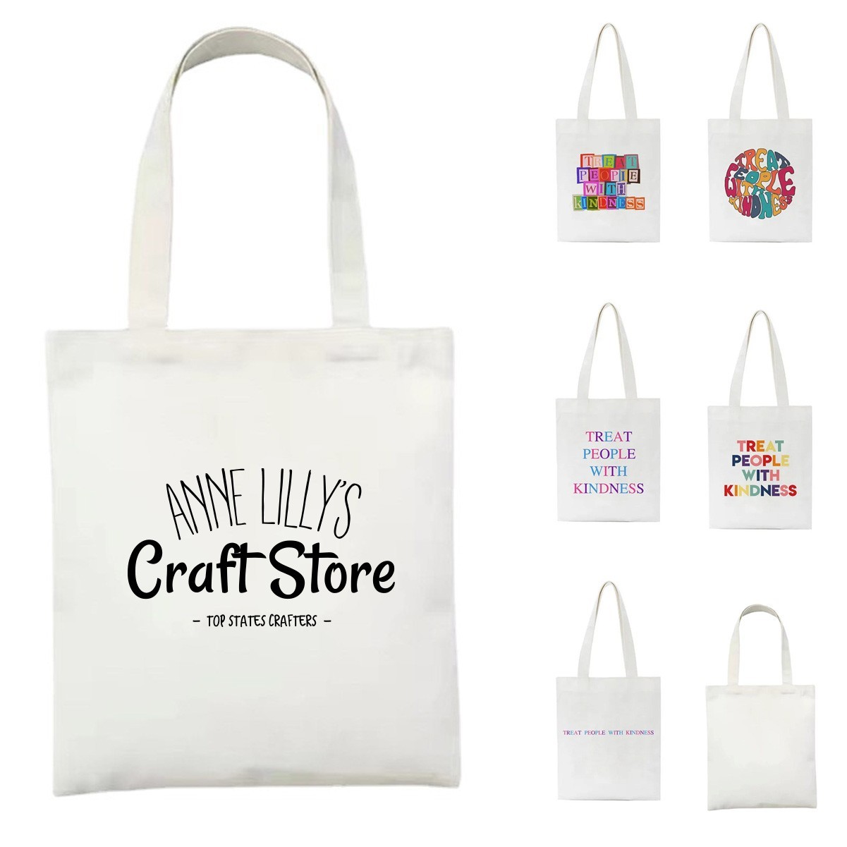 Cotton Canvas Tote Bag