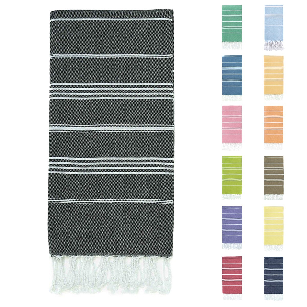Turkish Beach Bath Towel