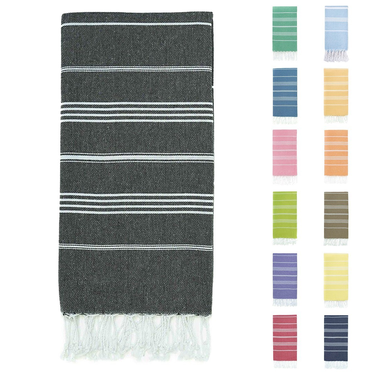 Turkish Beach Bath Towel