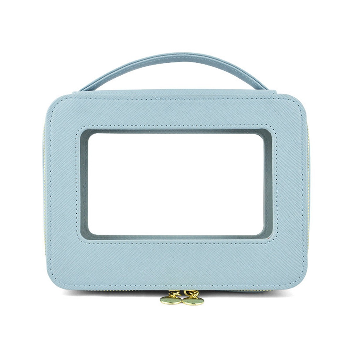 Portable PVC Window Cosmetic Bag