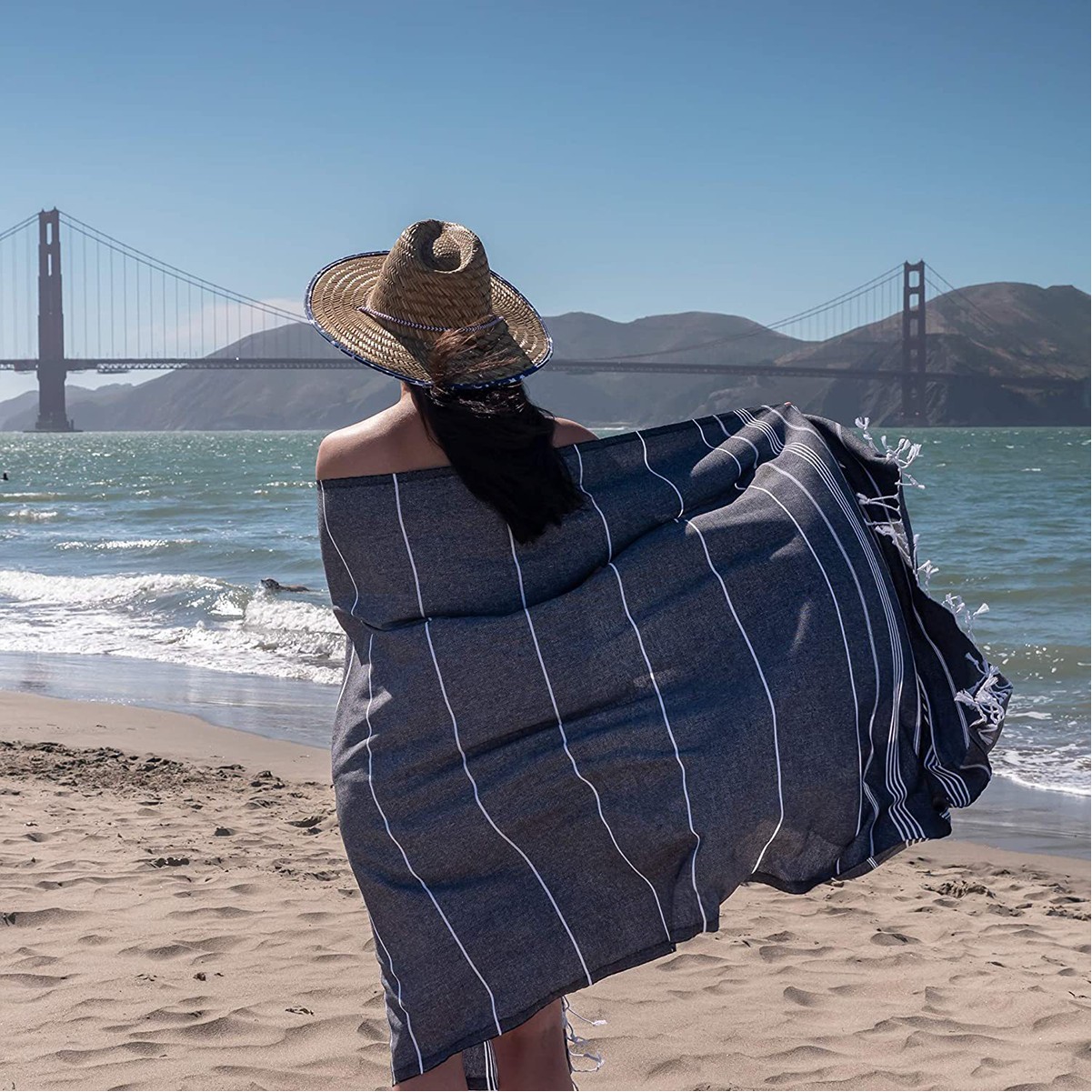 Turkish Beach Bath Towel