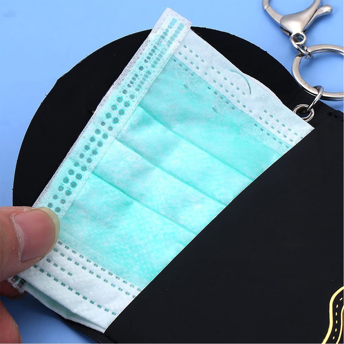 Mask Storage Bag with Hook