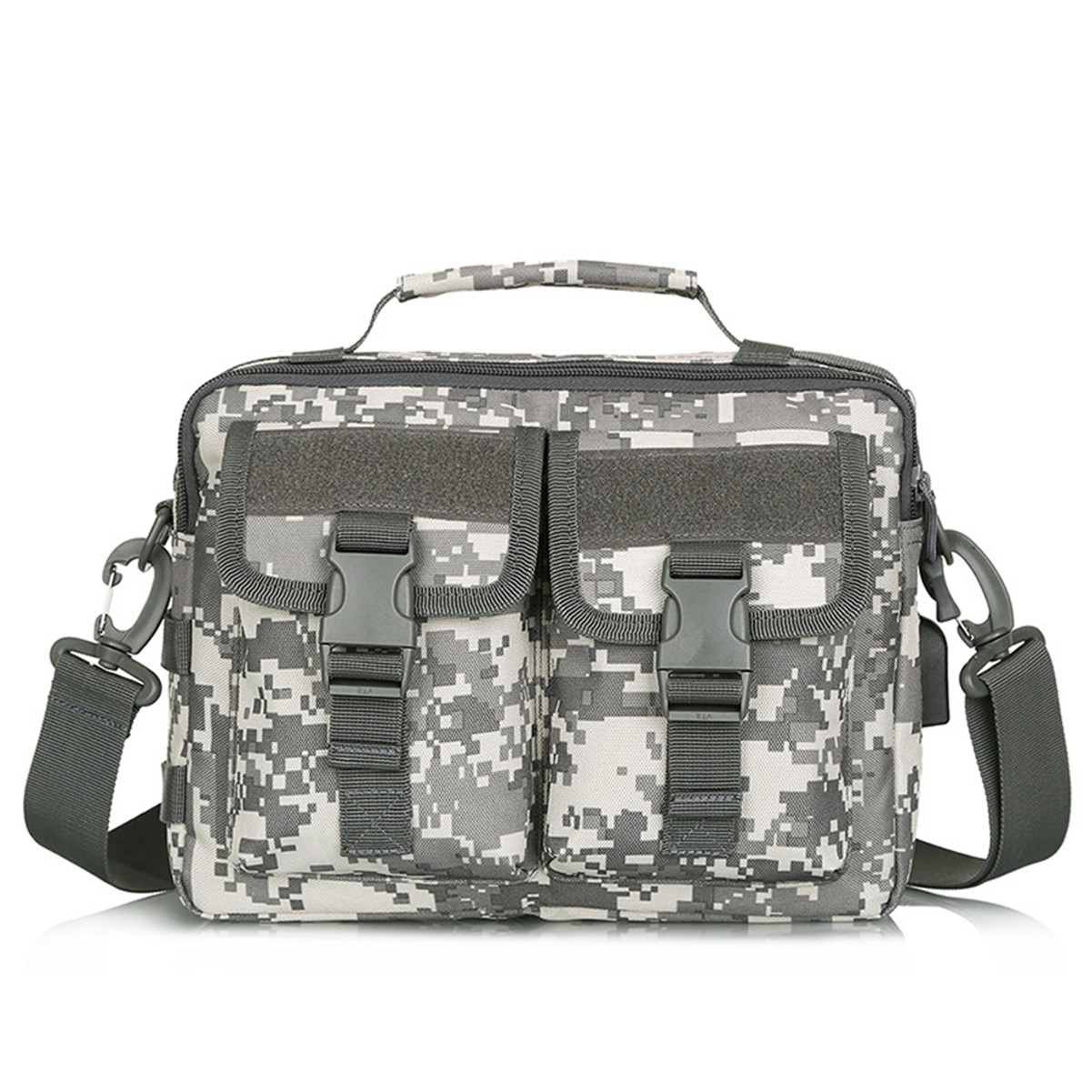 Nylon USB Shoulder Bag