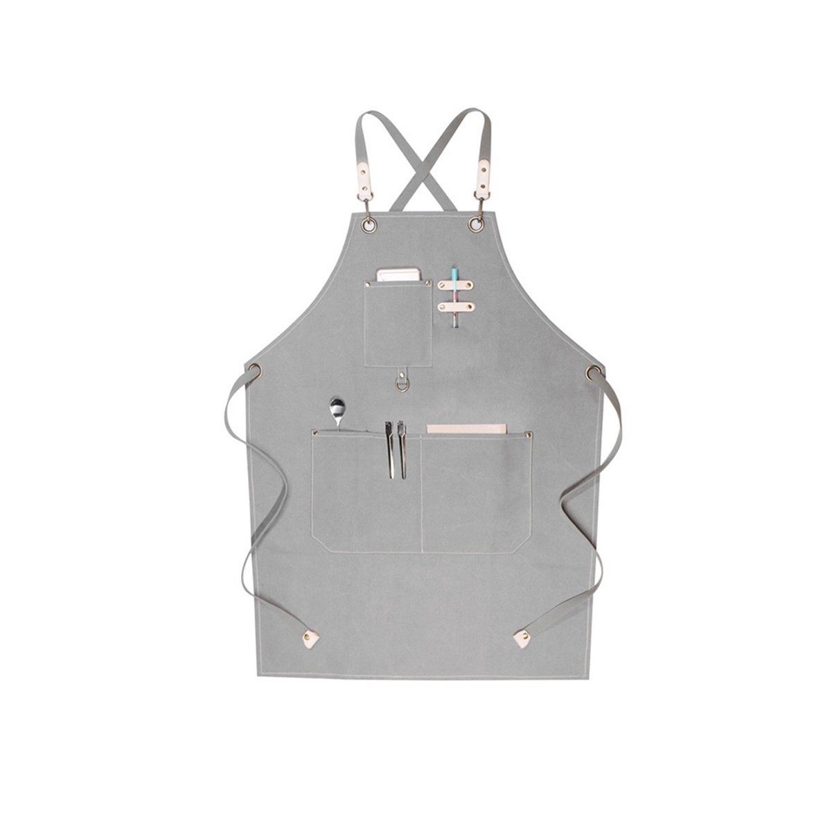 Handcrafted Cotton Canvas Chef Grill Apron