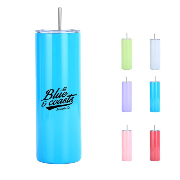 20oz Vacuum Insulated Skinny Travel Tumbler