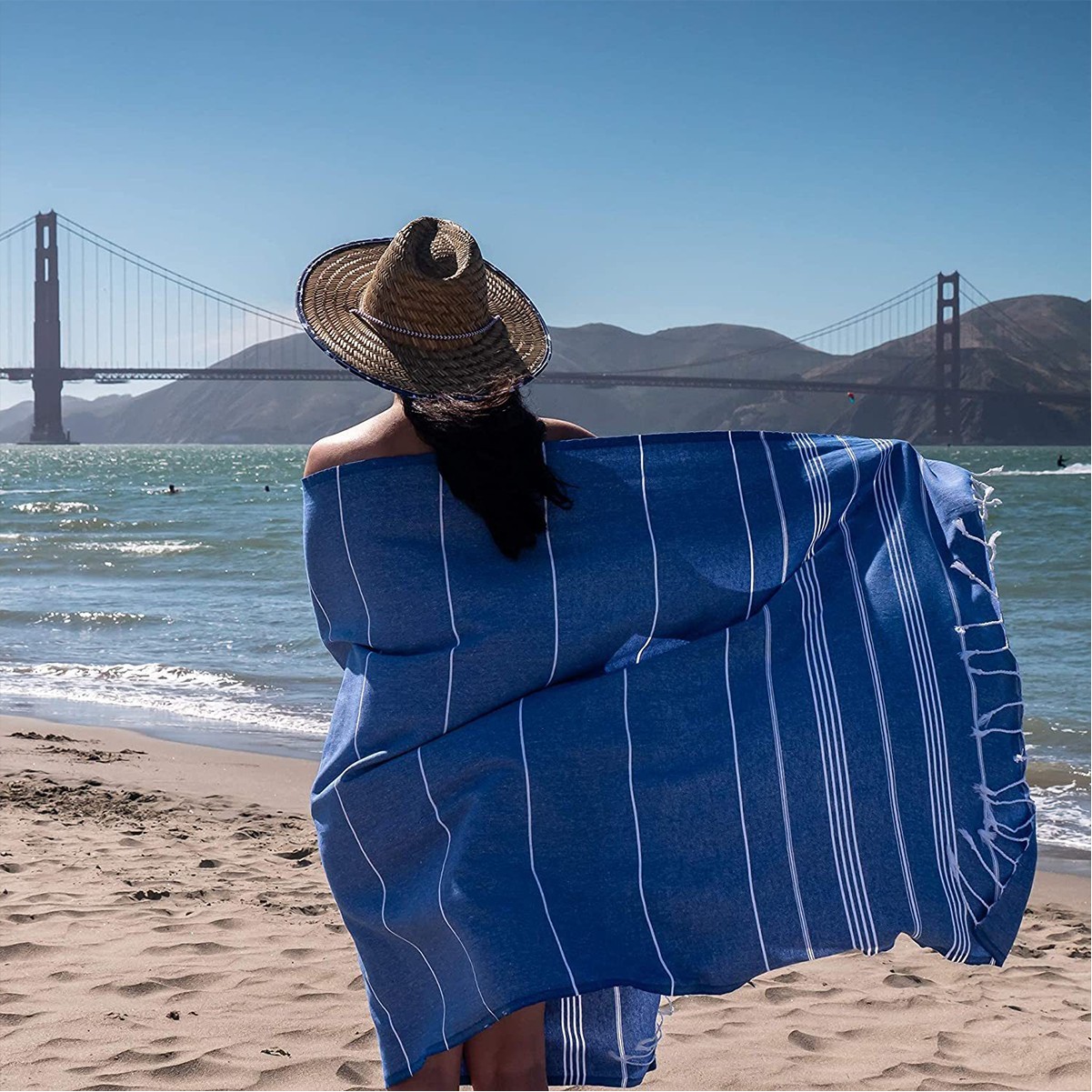 Turkish Beach Bath Towel