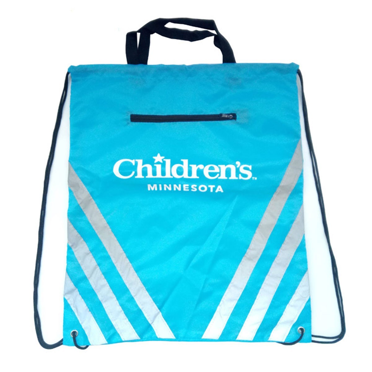 Reflective Drawstring Backpack