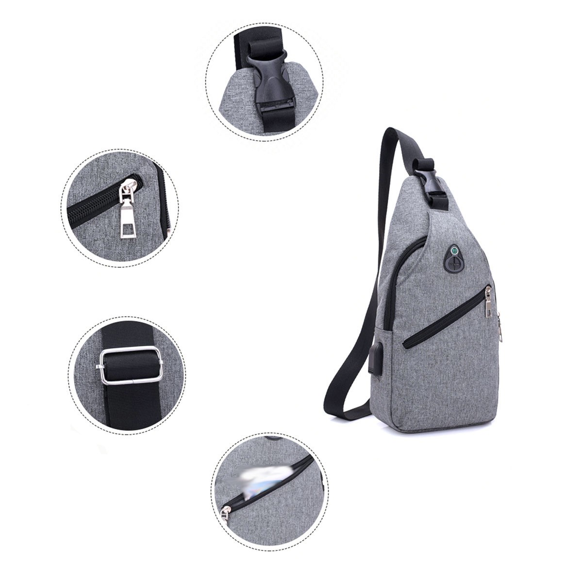 Crossbody Shoulder Chest Bag