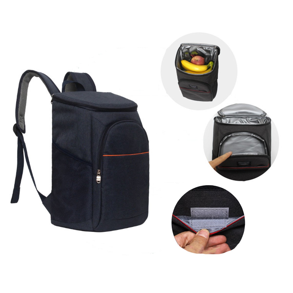 Leak-Proof Insulated Shoulder Cooler Backpack