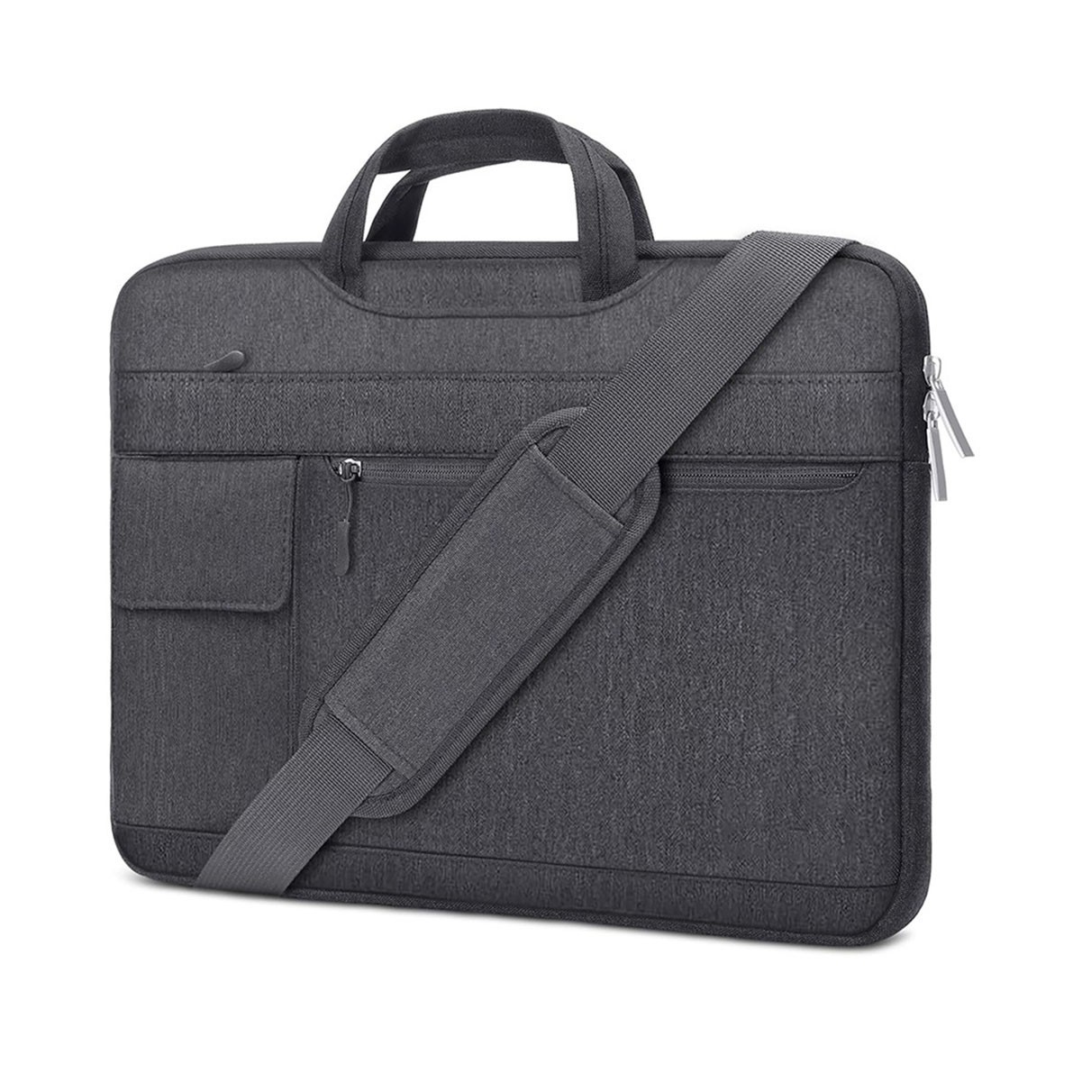 Laptop Shoulder Bag with Quick-Access Pocket
