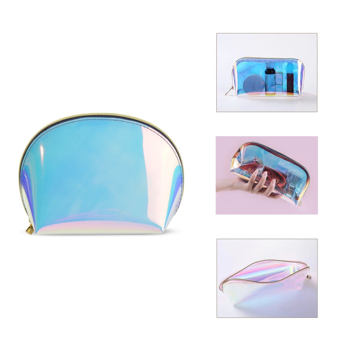 Transparent Portable Toilet Bag