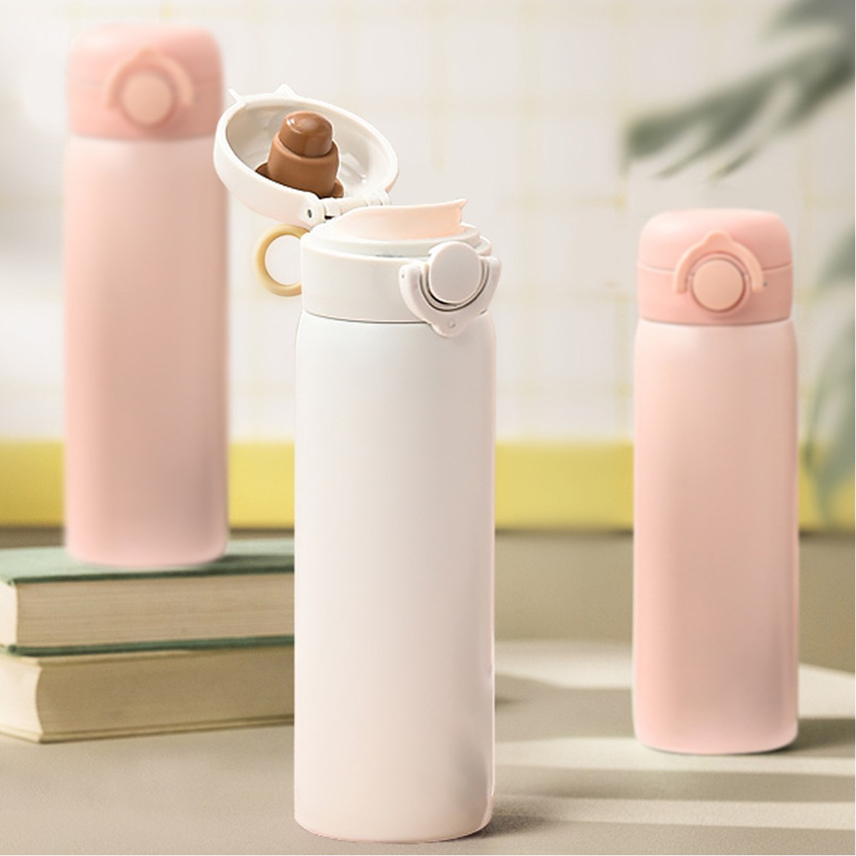 17oz Stainless Steel Locking Vacuum Insulated Bottle