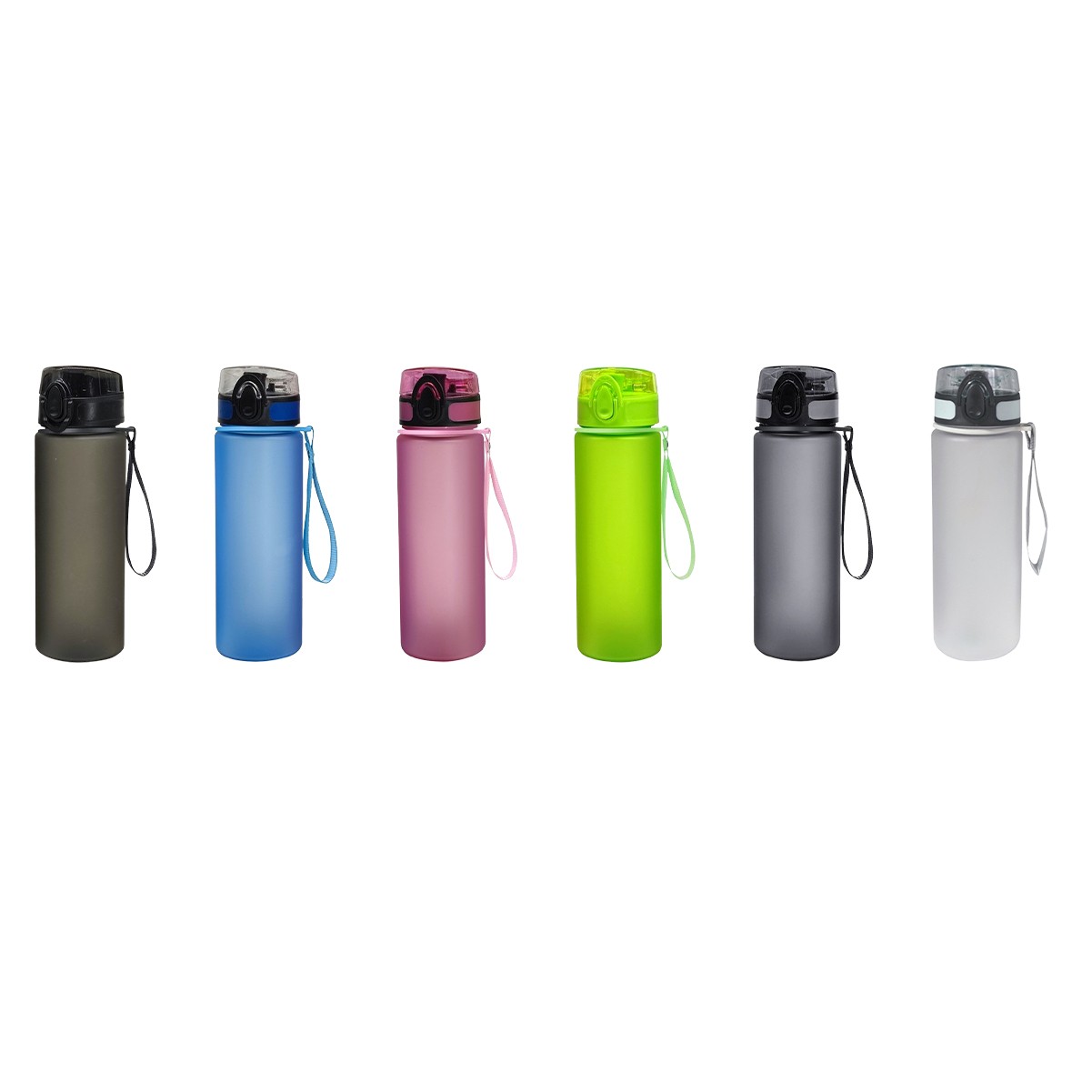 32oz Co-Polyester Sport Water Bottle with Time Marker and Leak-Proof Design