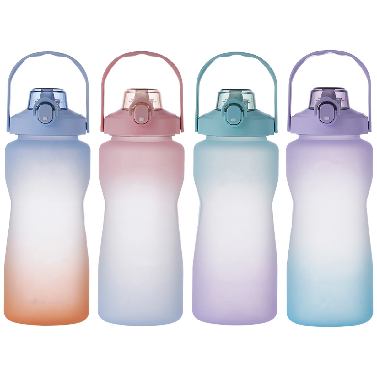 24oz Motivational Water Tracker Bottle