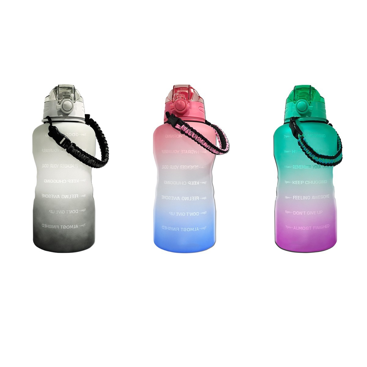 128oz Time Marker Reusable Water Bottle