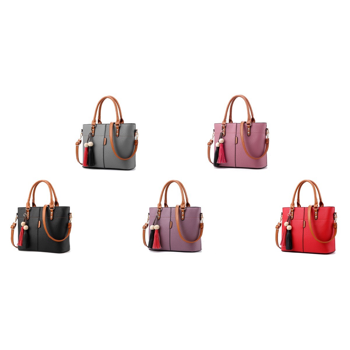 Leather Laptop Tote Bag