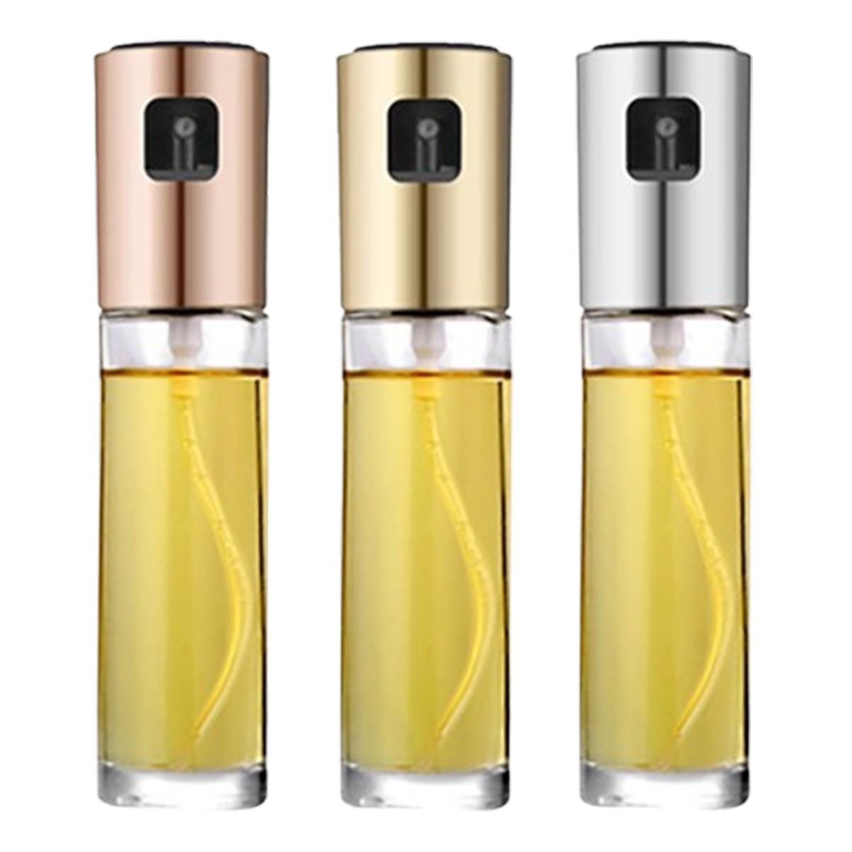 3.38 Oz Stainless Steel Oil Sprayer Bottle