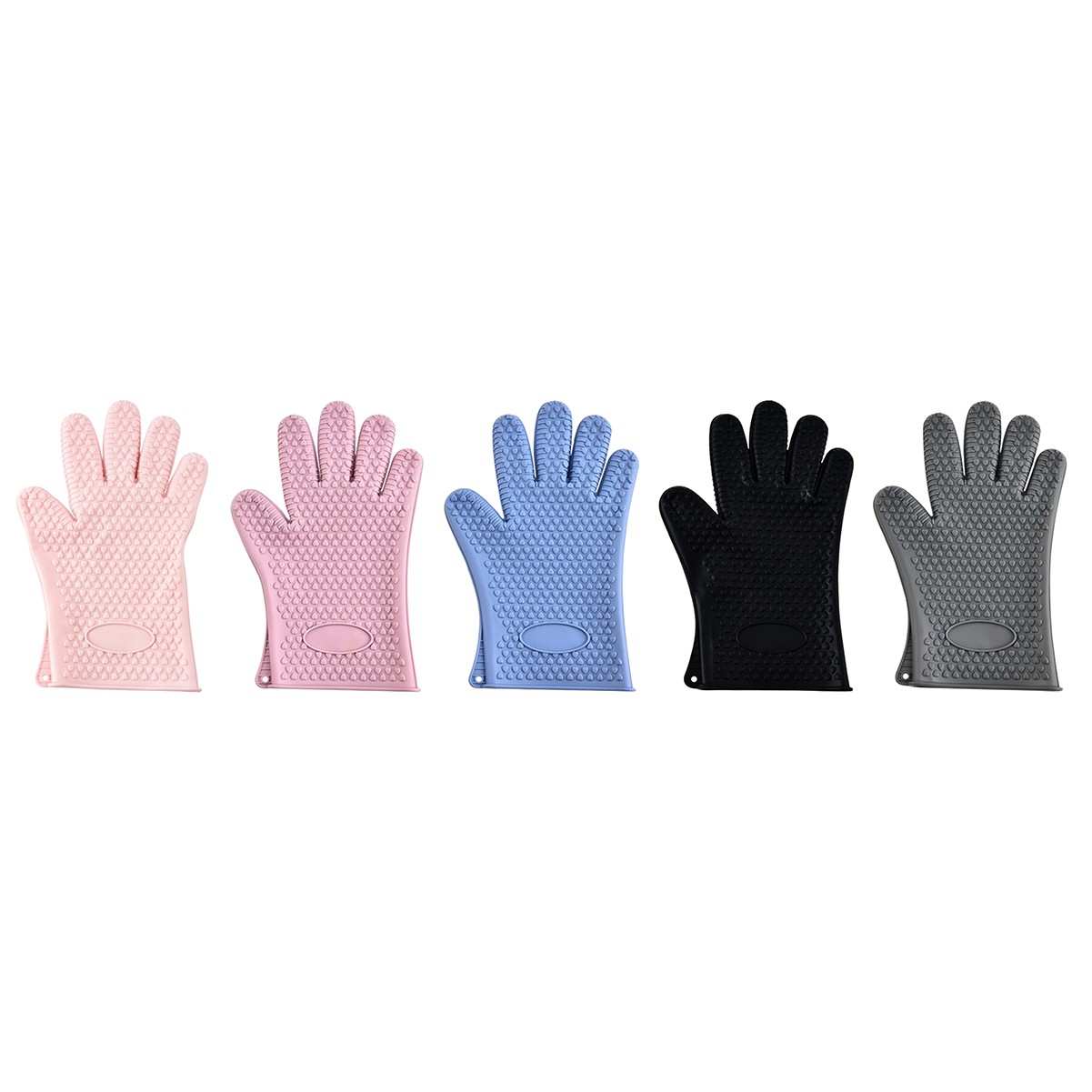 Heat Resistant Silicone Oven Gloves