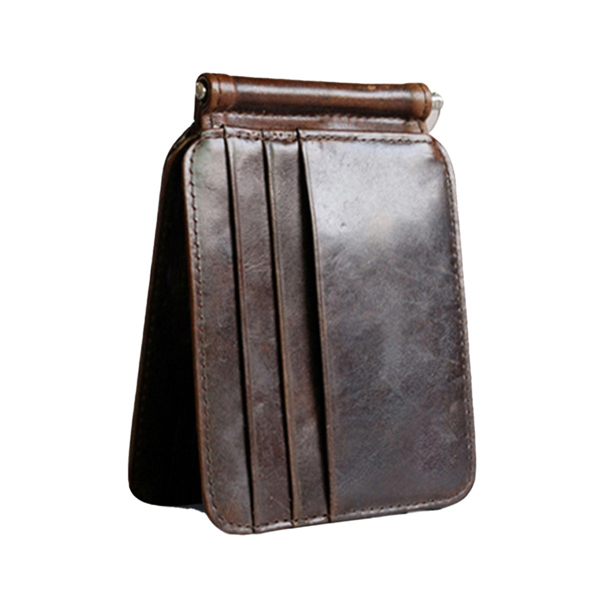 Leather Card Sleeve Wallet