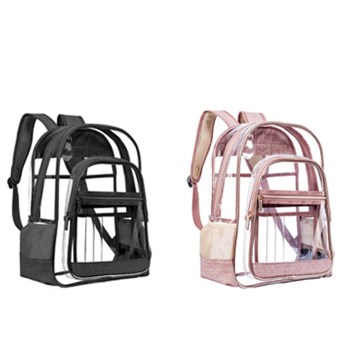Transparent Plastic Backpack