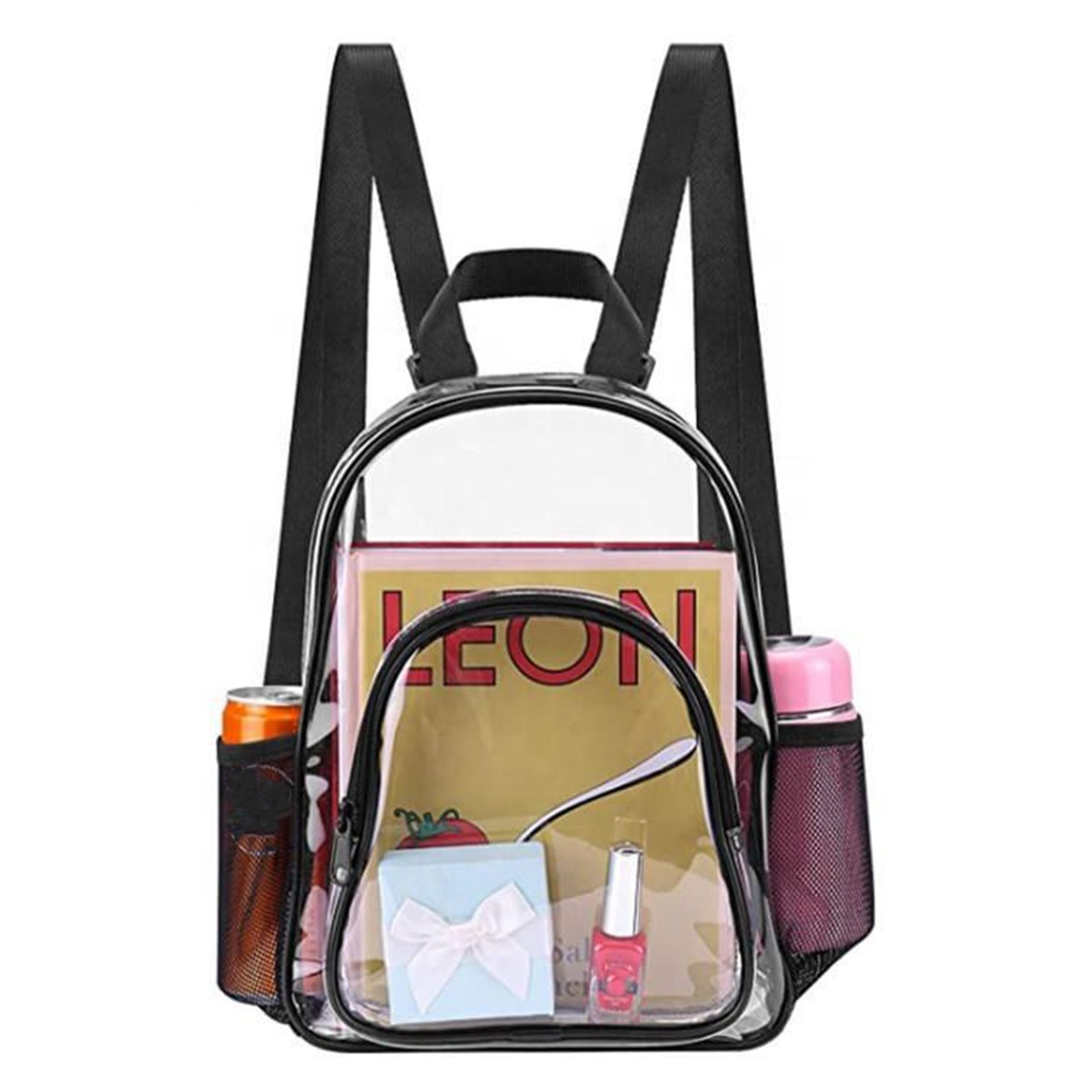 Pvc Transparent Sport Backpack