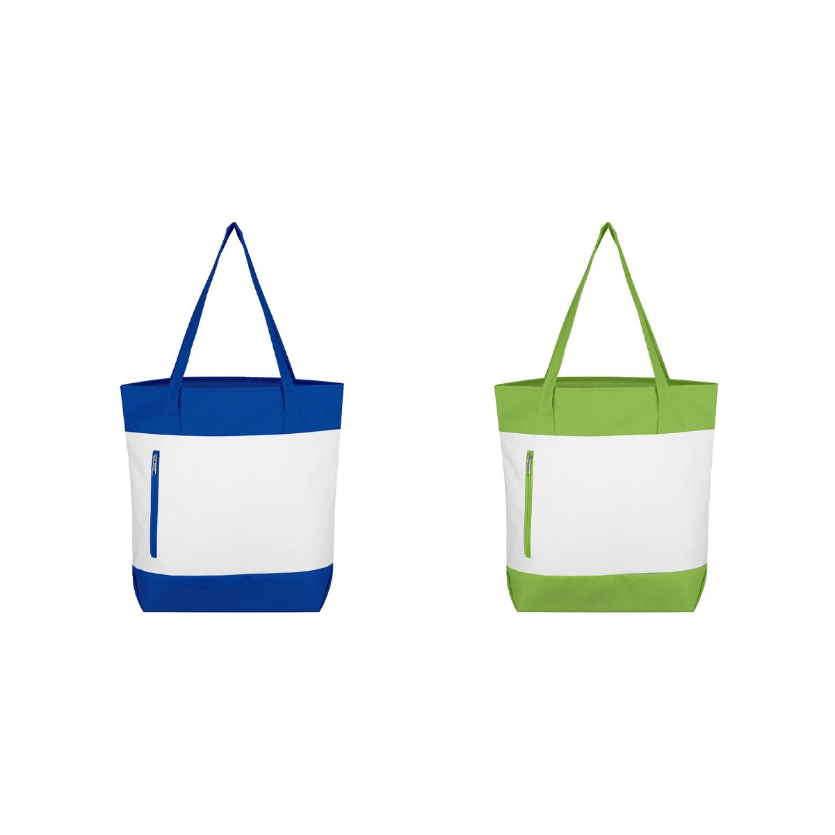 Canvas Zippered Front Pocket Bag