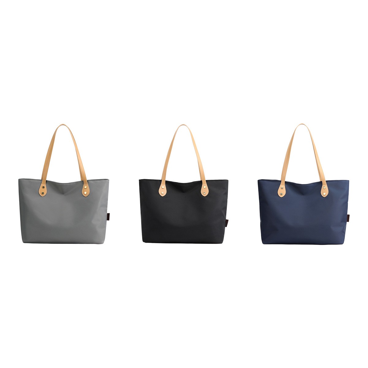 Nylon Shopping Tote Bag