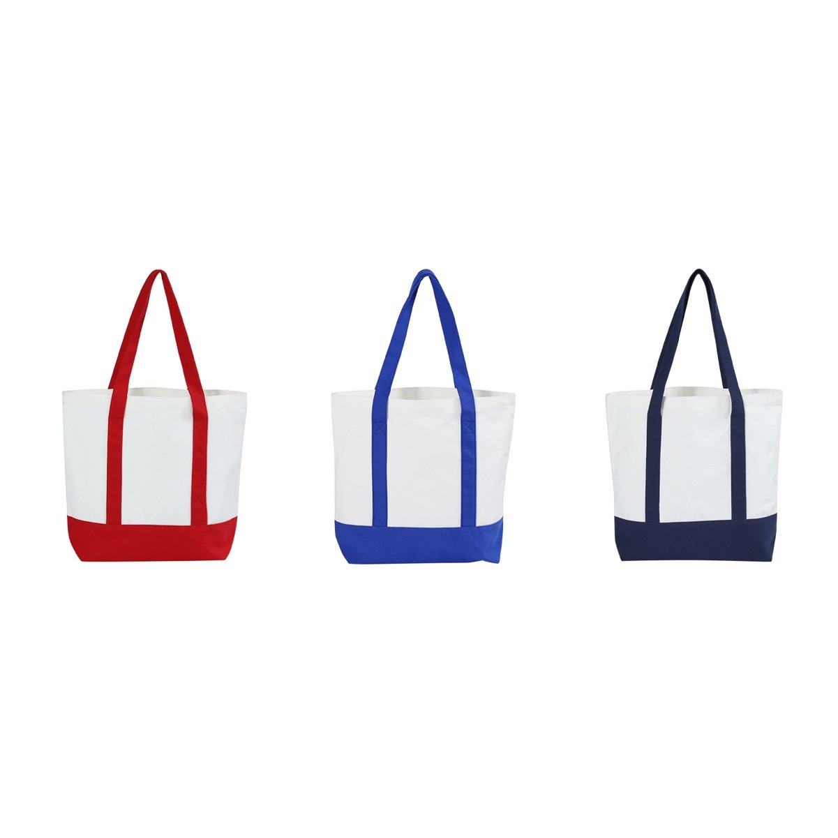 Patchwork Canvas Tote Bag