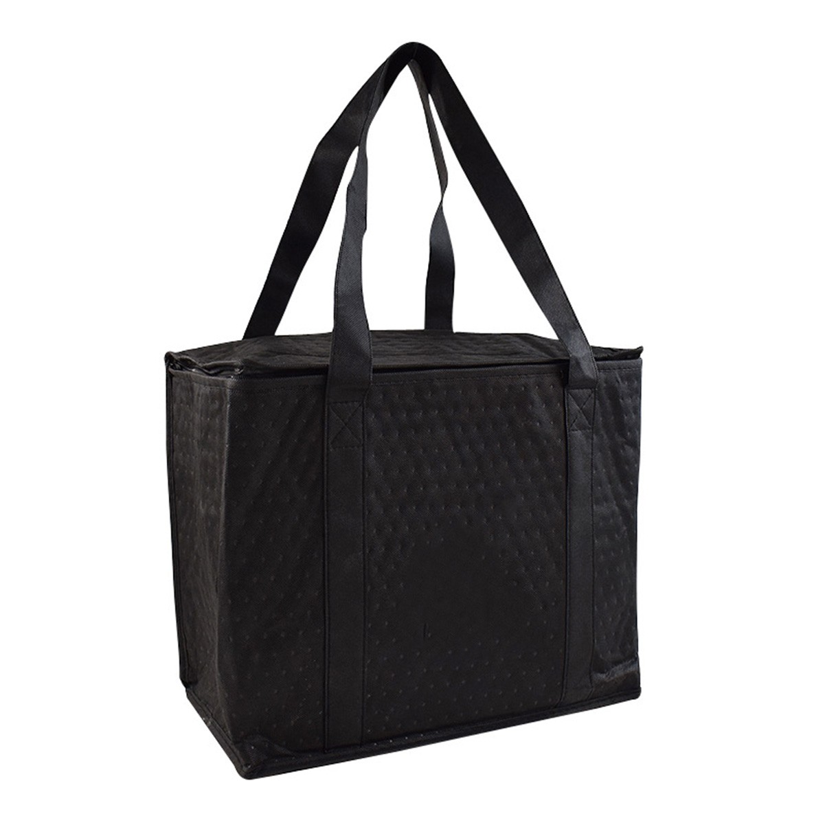 Oxford Insulated Grocery Tote Bag